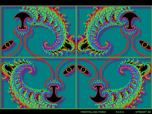 Fractal Face Shadow © RGES