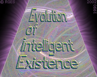 Evolution of Intelligent  Existence   Frax Corona © RGES