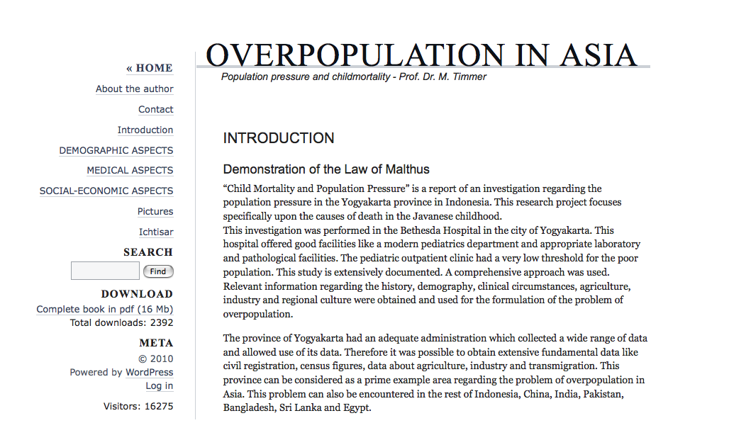 book Overpopulation in asia com