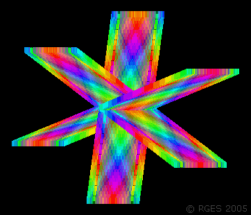 Color 3 Star Rotate 1   anim © RGES