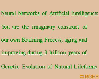 Artificial Intelligence Neural Nets BP © RGES