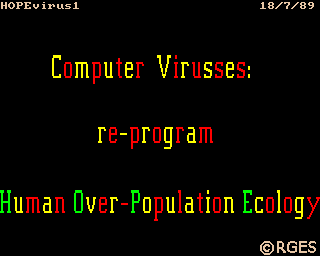 Hope Virus1 © RGES