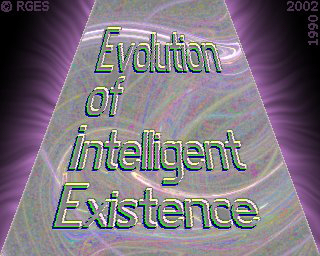 Evolution of Intelligent  Existence   Frax Corona © RGES