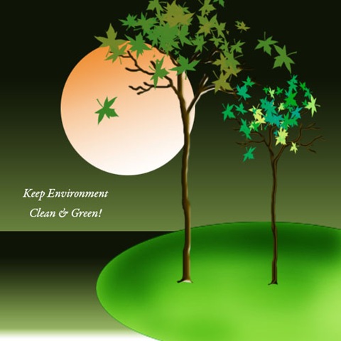 keep environment clean and green