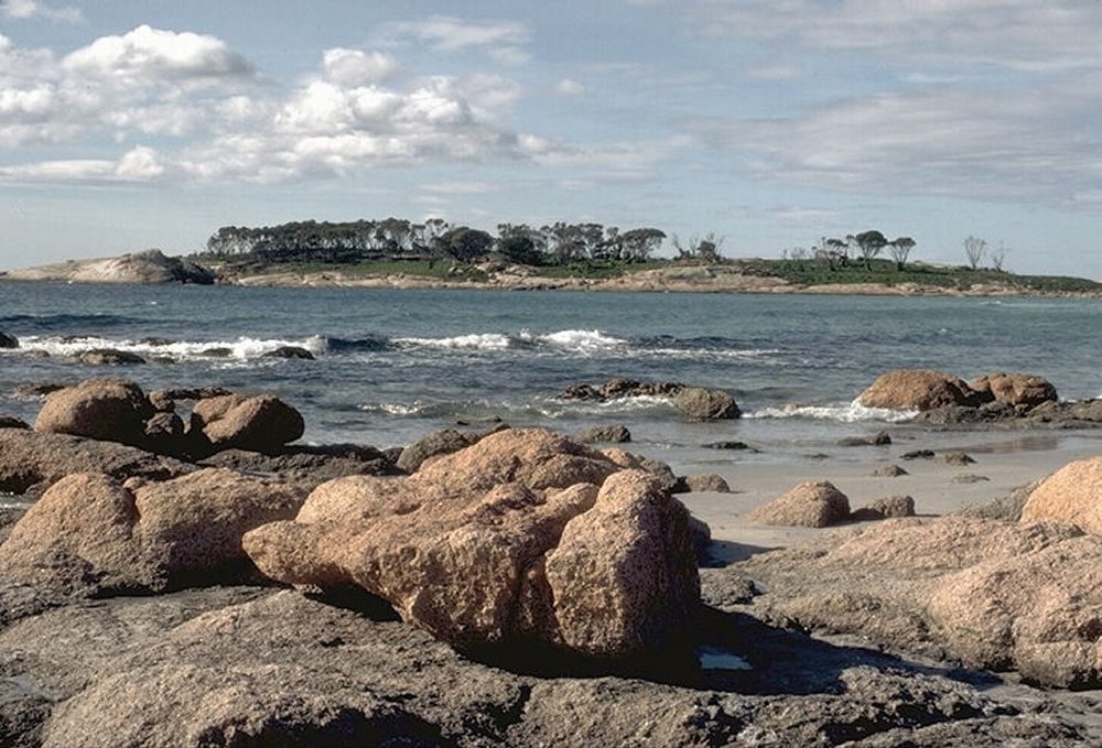 rocks on shore